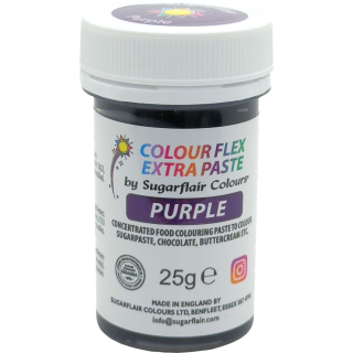 Extra gelová barva Purple fialová 25 g Sugarflair